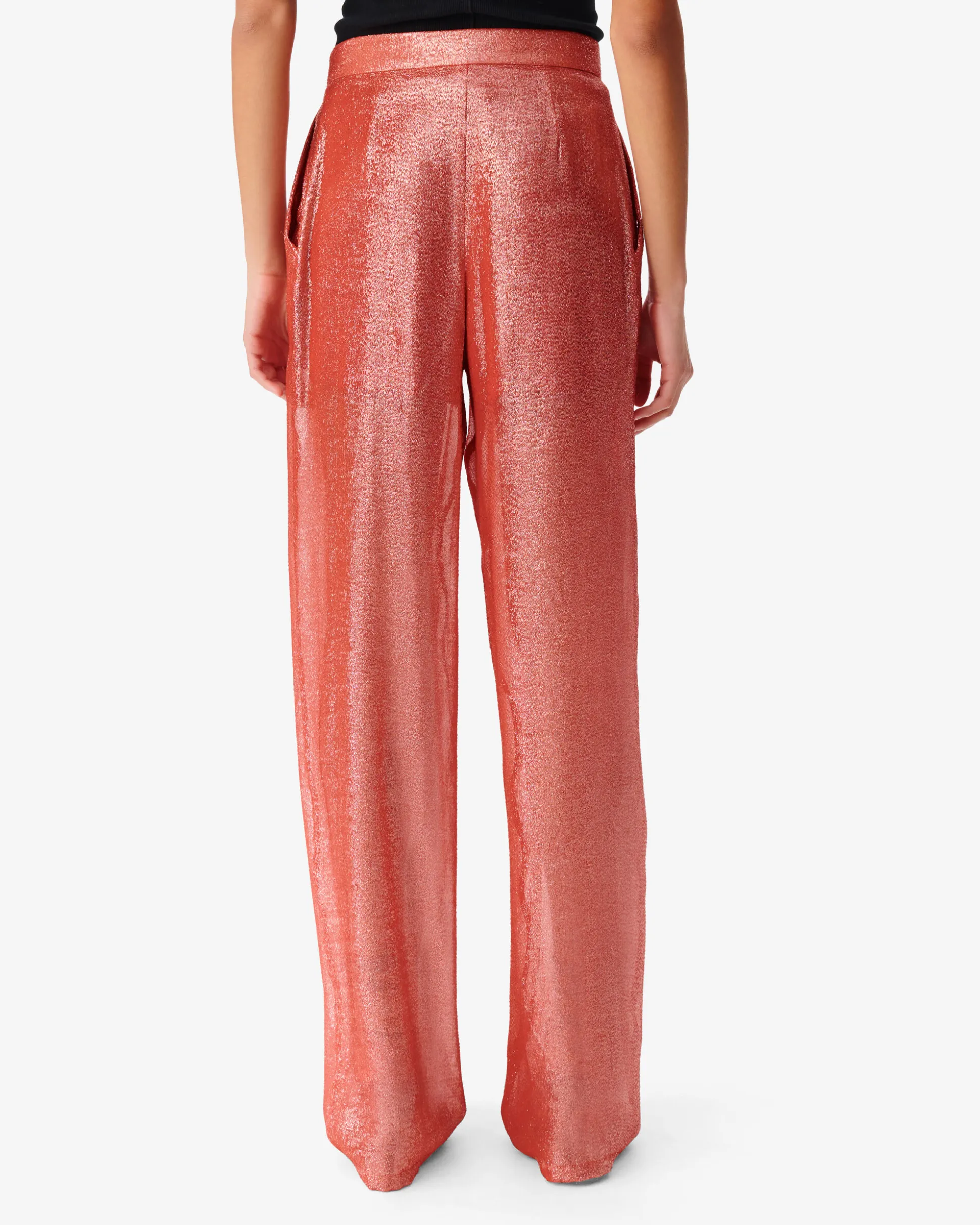 Pantalon Fluide Lurex Resa