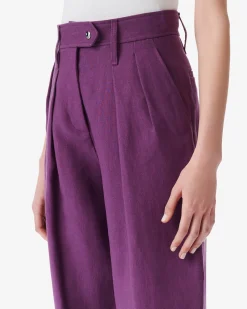 Pantalon Taille Haute Sabia