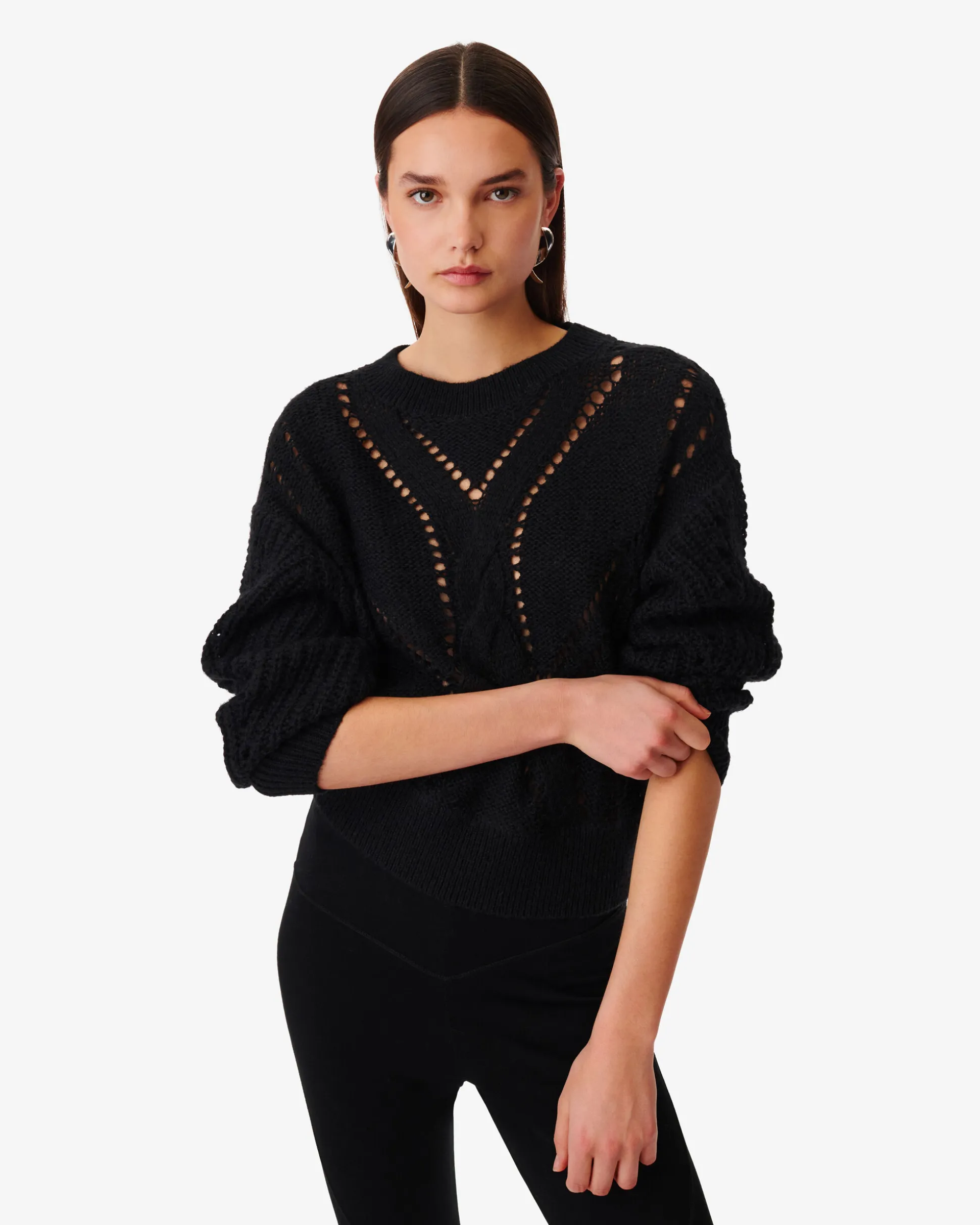 Pull A Maille Torsadee Teodora