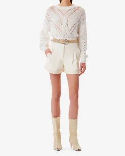 Pull A Maille Torsadee Teodora