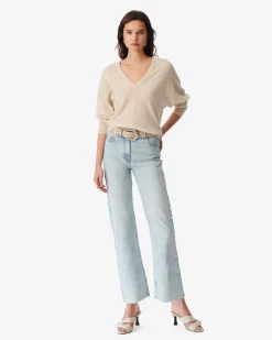 Pull En Cachemire Col V Lilva