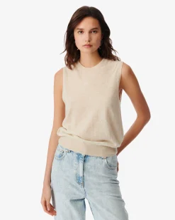 Pull Sans Manches En Cachemire Lucilla