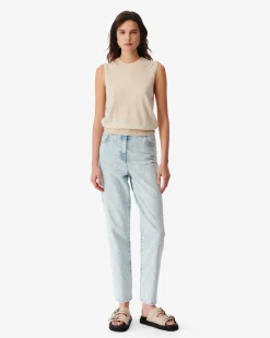 Pull Sans Manches En Cachemire Lucilla