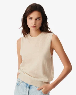 Pull Sans Manches En Cachemire Lucilla