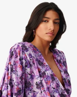 Robe A Imprime Floral Madea