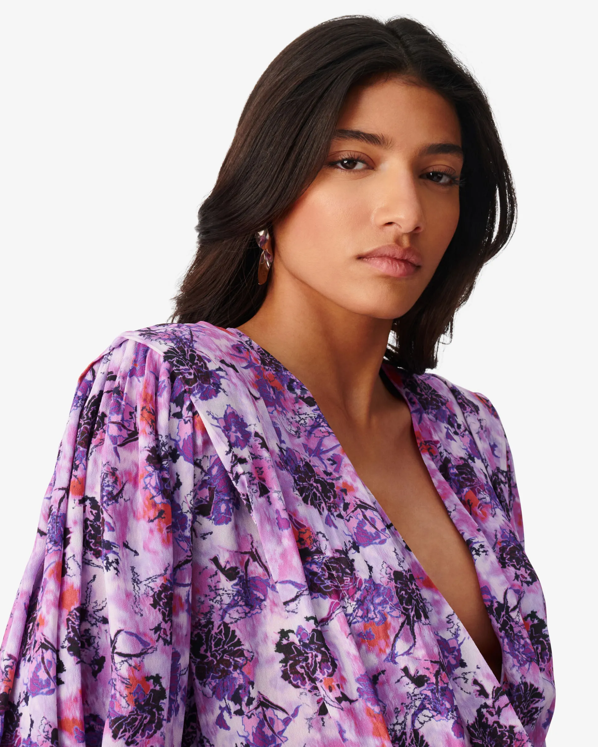 Robe A Imprime Floral Madea