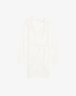 Robe Ajustee En Cuir Belina