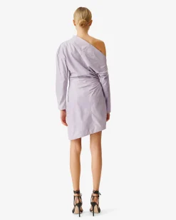 Robe Asymetrique En Cuir Calla