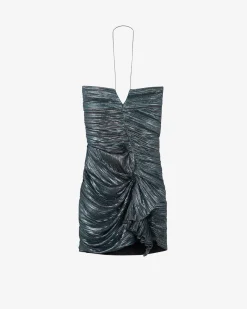 Robe Bustier A Volants Hydra