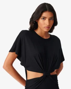 Robe Courte A Noeud Kimime