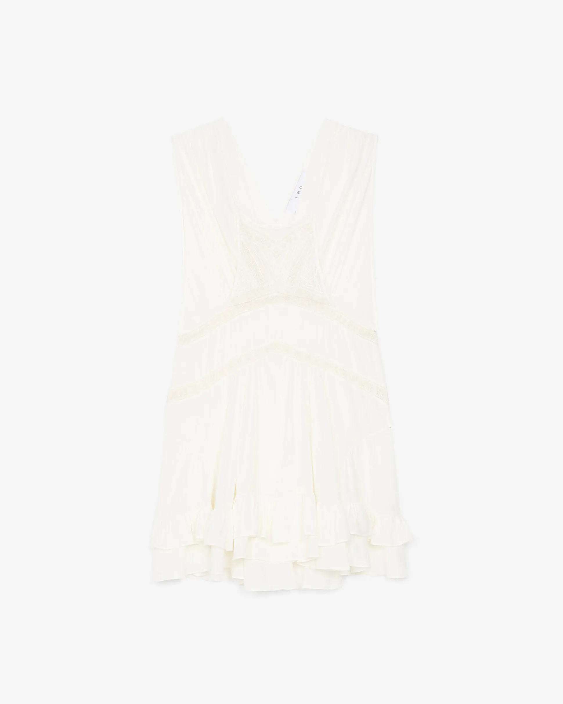 Robe Courte Brodee De Perles Conor