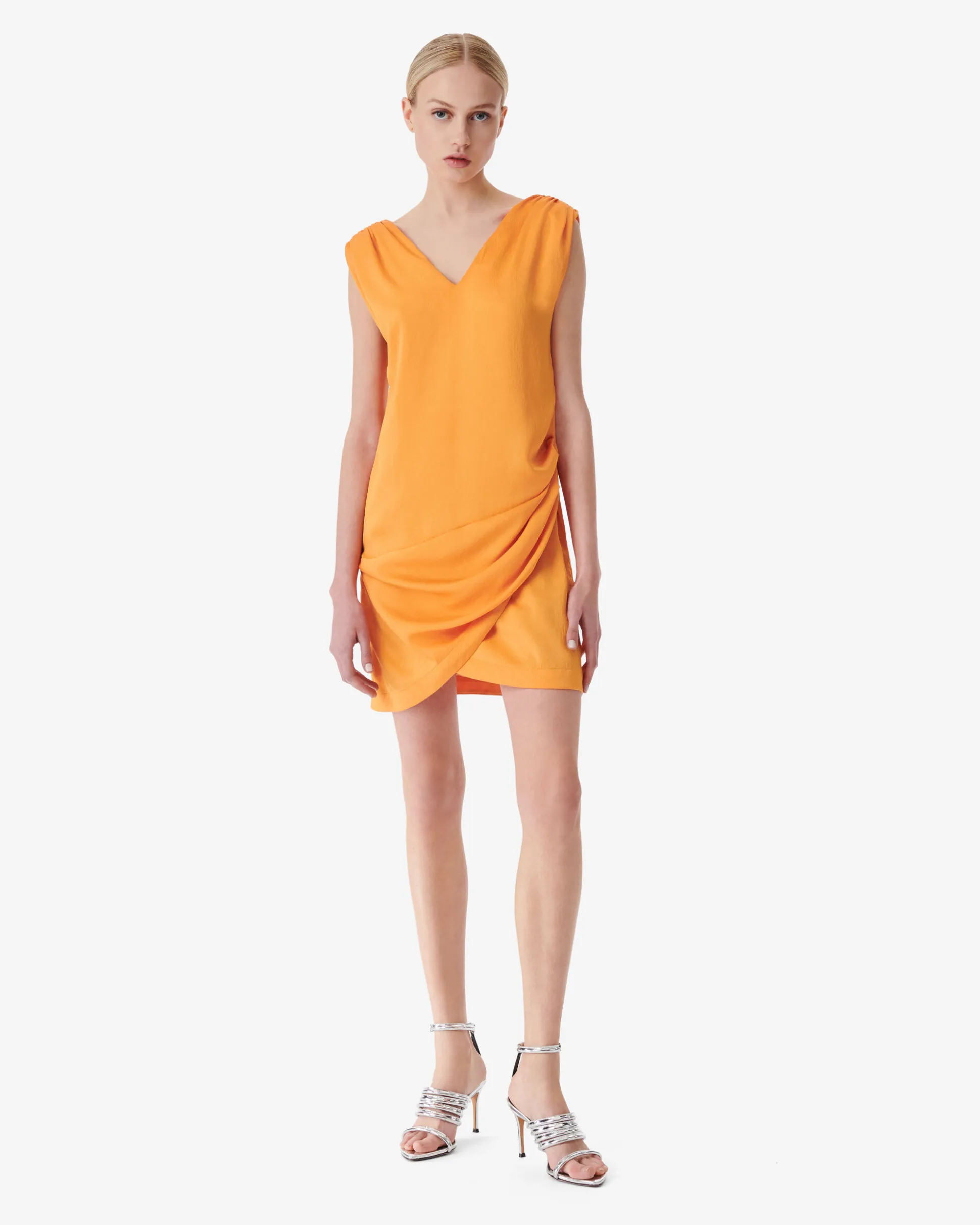 Robe Courte Satinee Lorenia