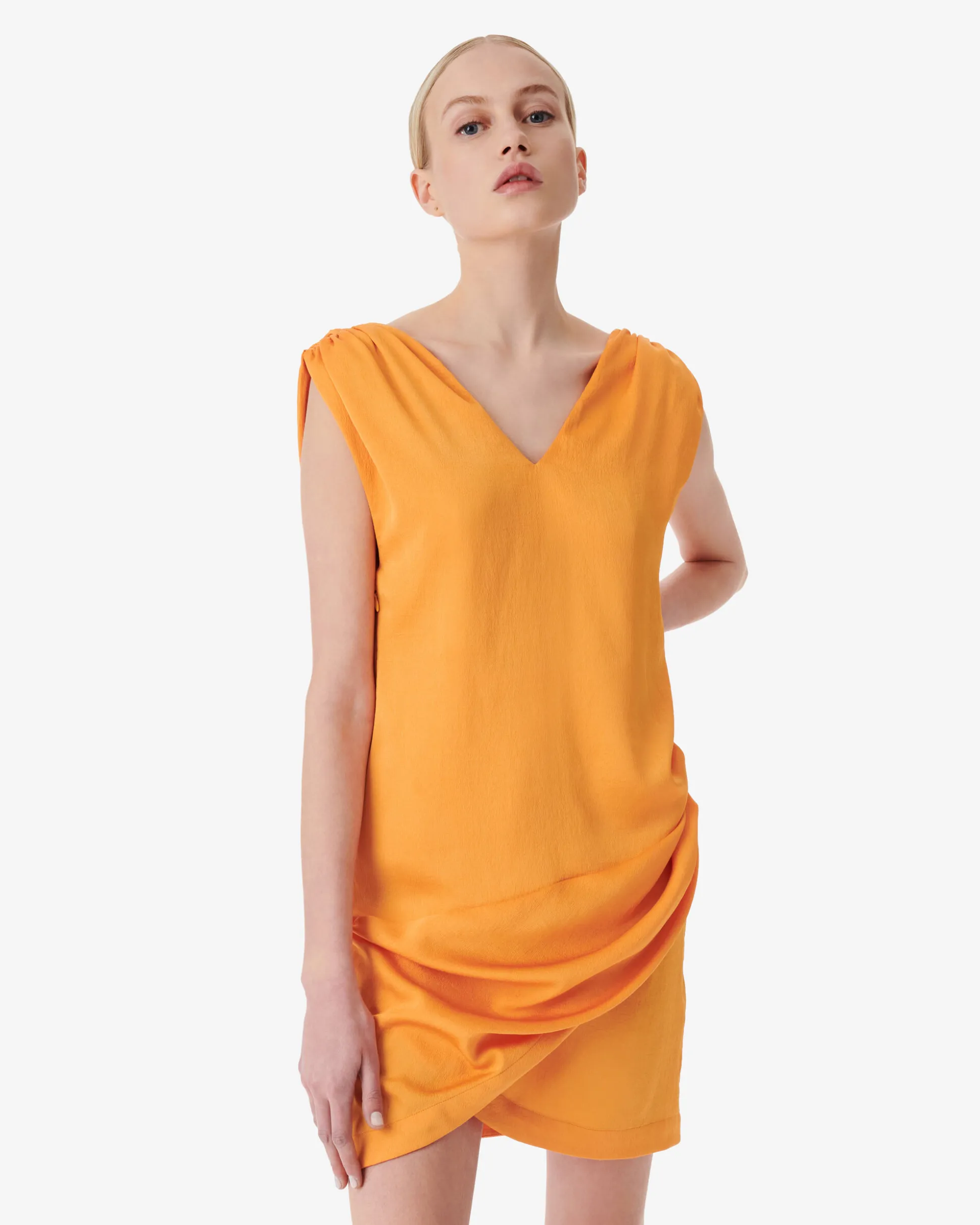 Robe Courte Satinee Lorenia