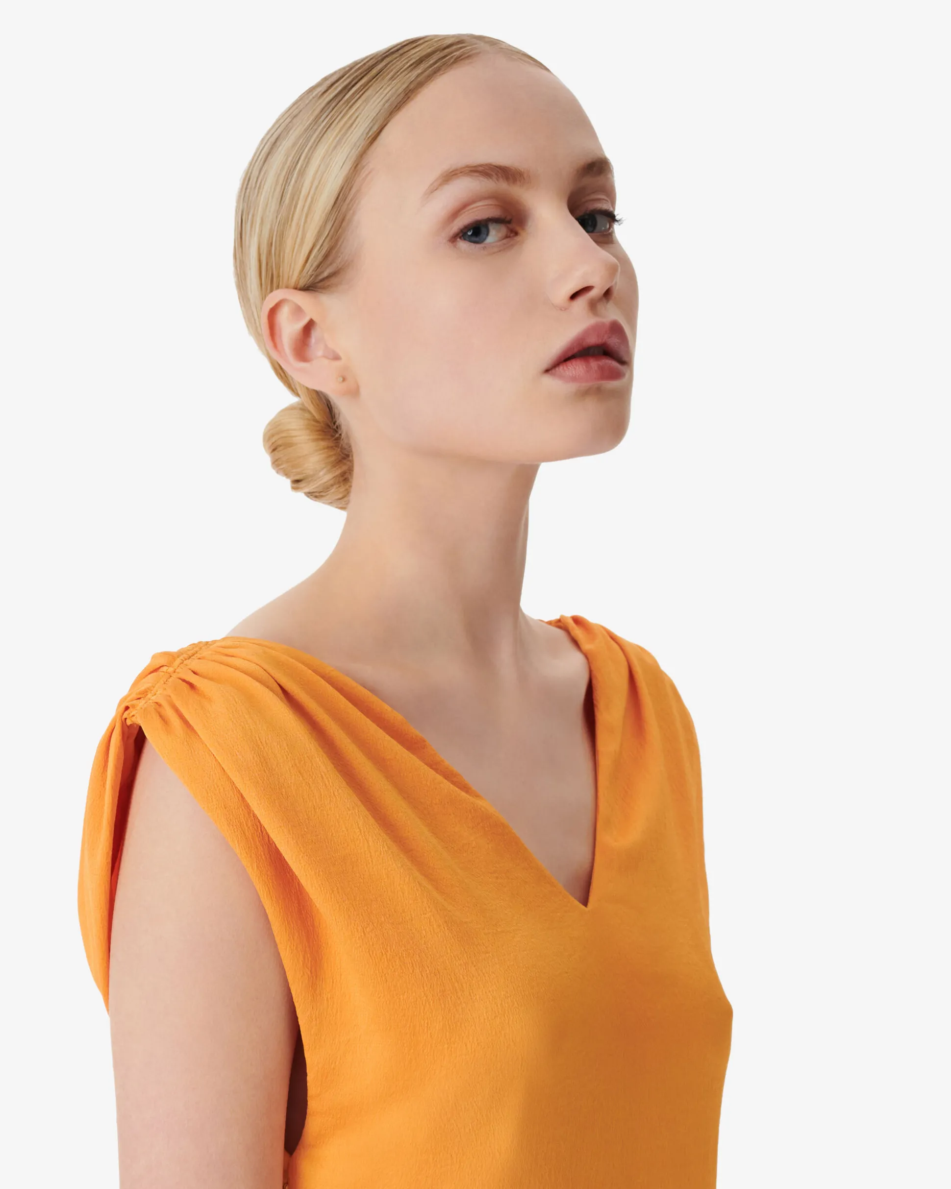 Robe Courte Satinee Lorenia