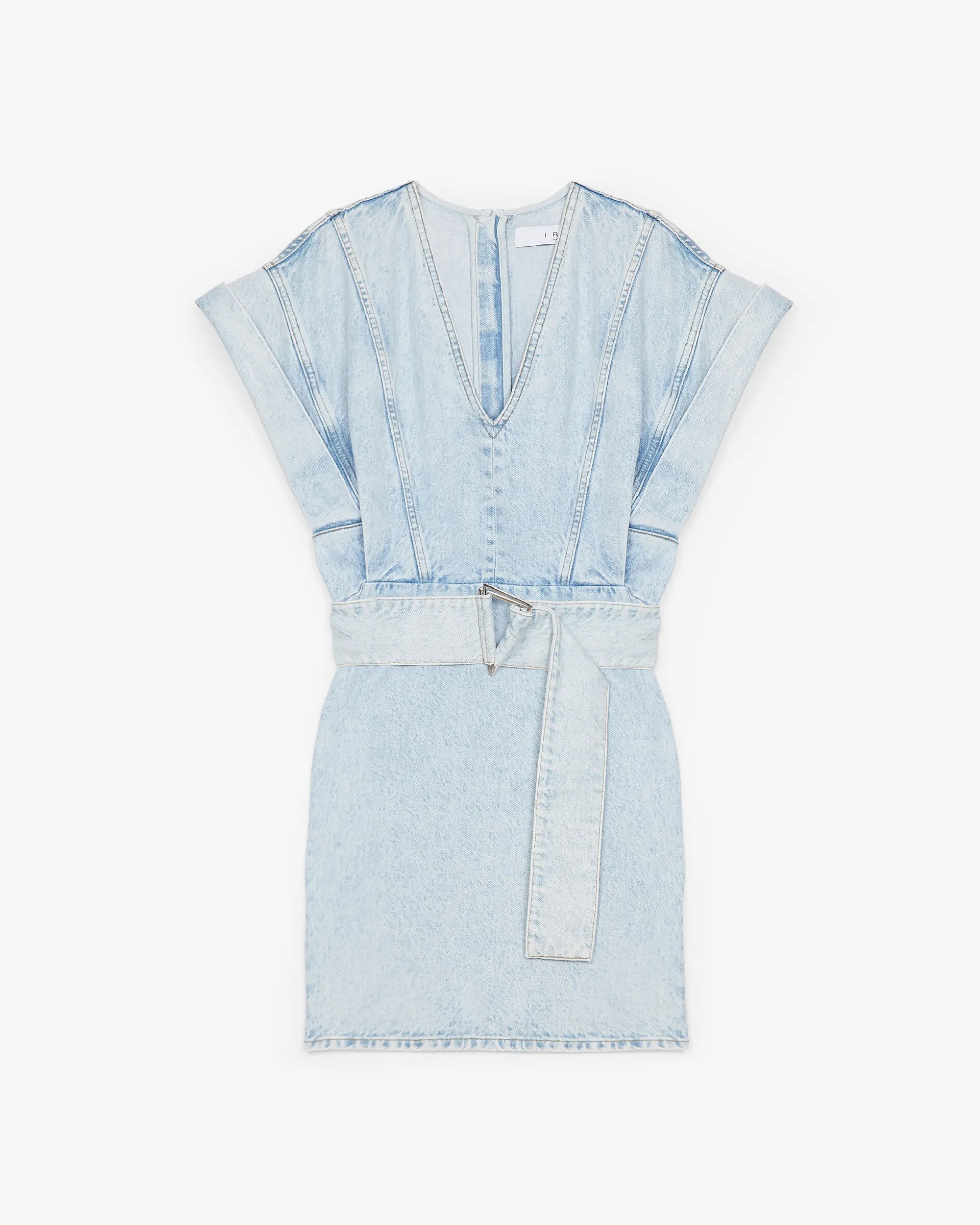 Robe En Jean Ceinturee Pauleen