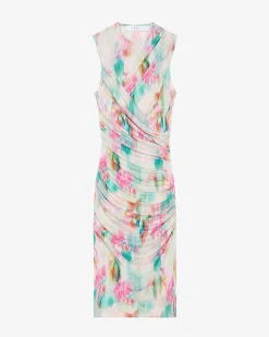 Robe En Jersey A Imprime Zippa