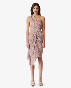 Robe Imprimee Asymetrique Tabea