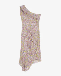 Robe Imprimee Asymetrique Tabea