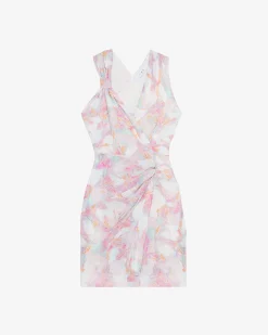 Robe Imprimee Col V Fredja