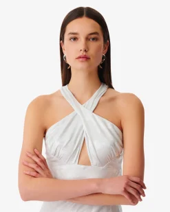 Robe Longue A Decoupe Calvino