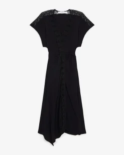 Robe Longue A Dentelles Britta