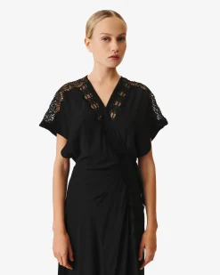 Robe Longue A Dentelles Britta