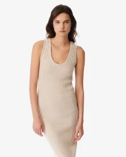 Robe Longue Cotelee Galatea