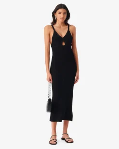 Robe Longue En Maille Tuwa