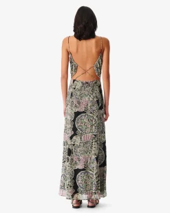 Robe Longue Imprimee Ralni