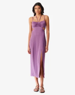 Robe Longue Satinee Helina