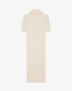 Robe Midi Cotelee Priscilla