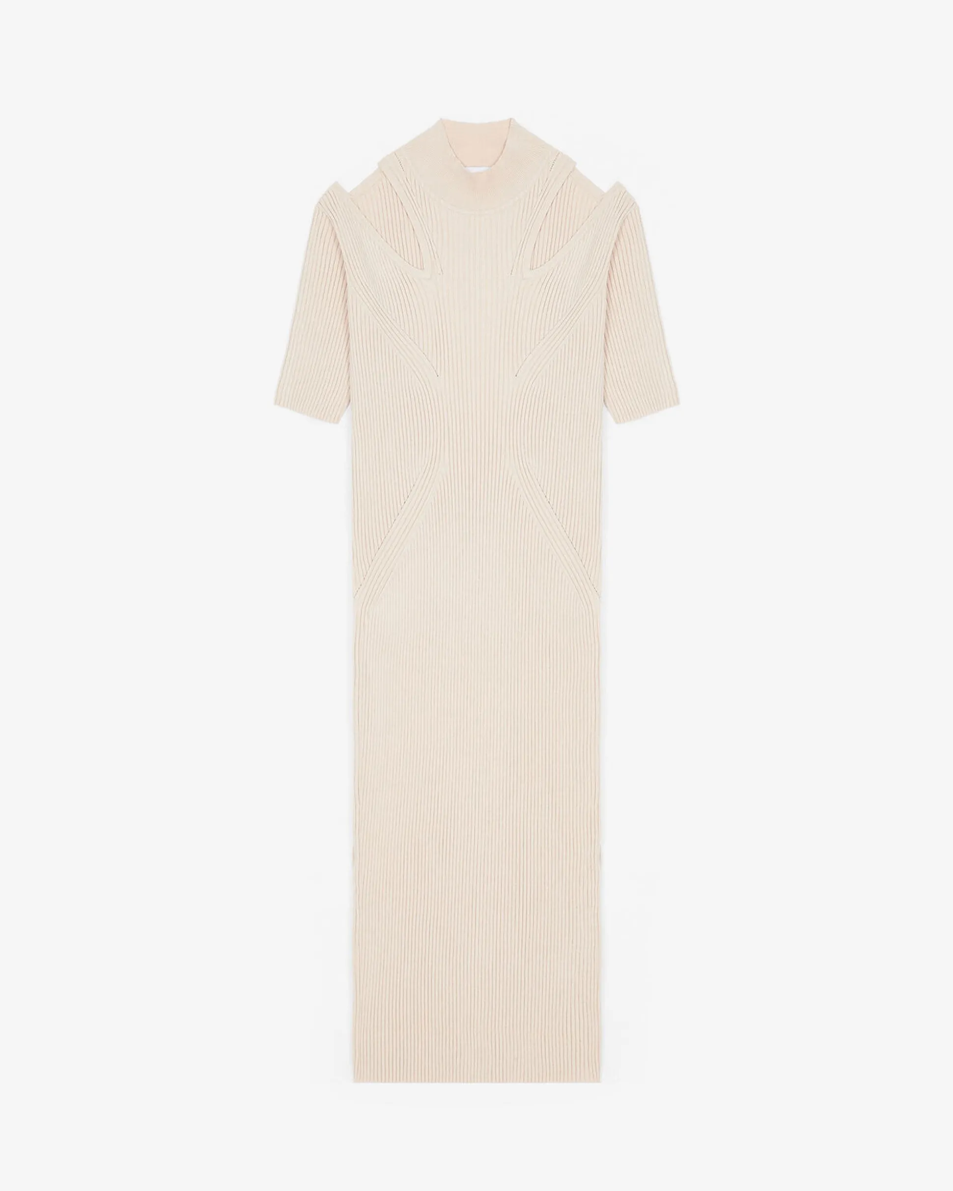 Robe Midi Cotelee Priscilla