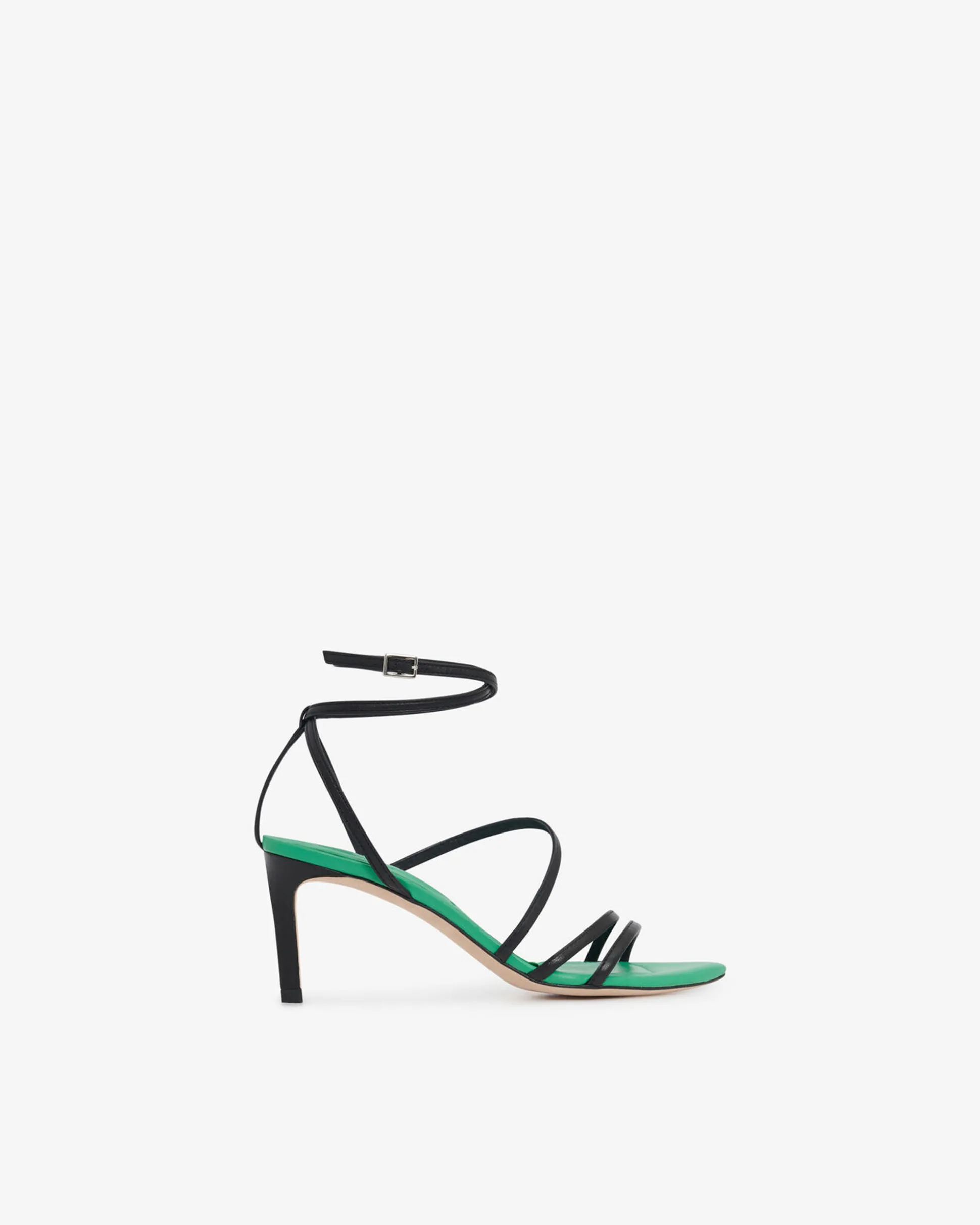 Sandales A Talons En Cuir Ido