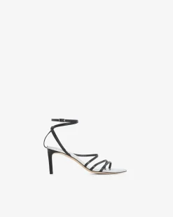 Sandales A Talons En Cuir Ido