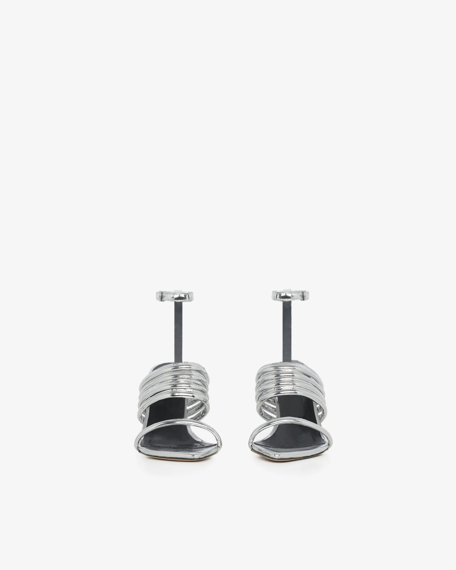 Sandales A Talons En Cuir Calia Mirror