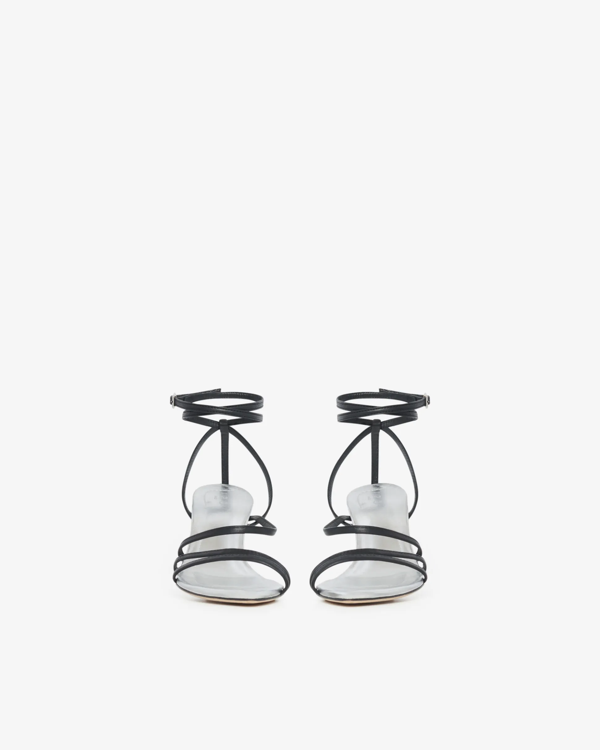 Sandales A Talons En Cuir Ido