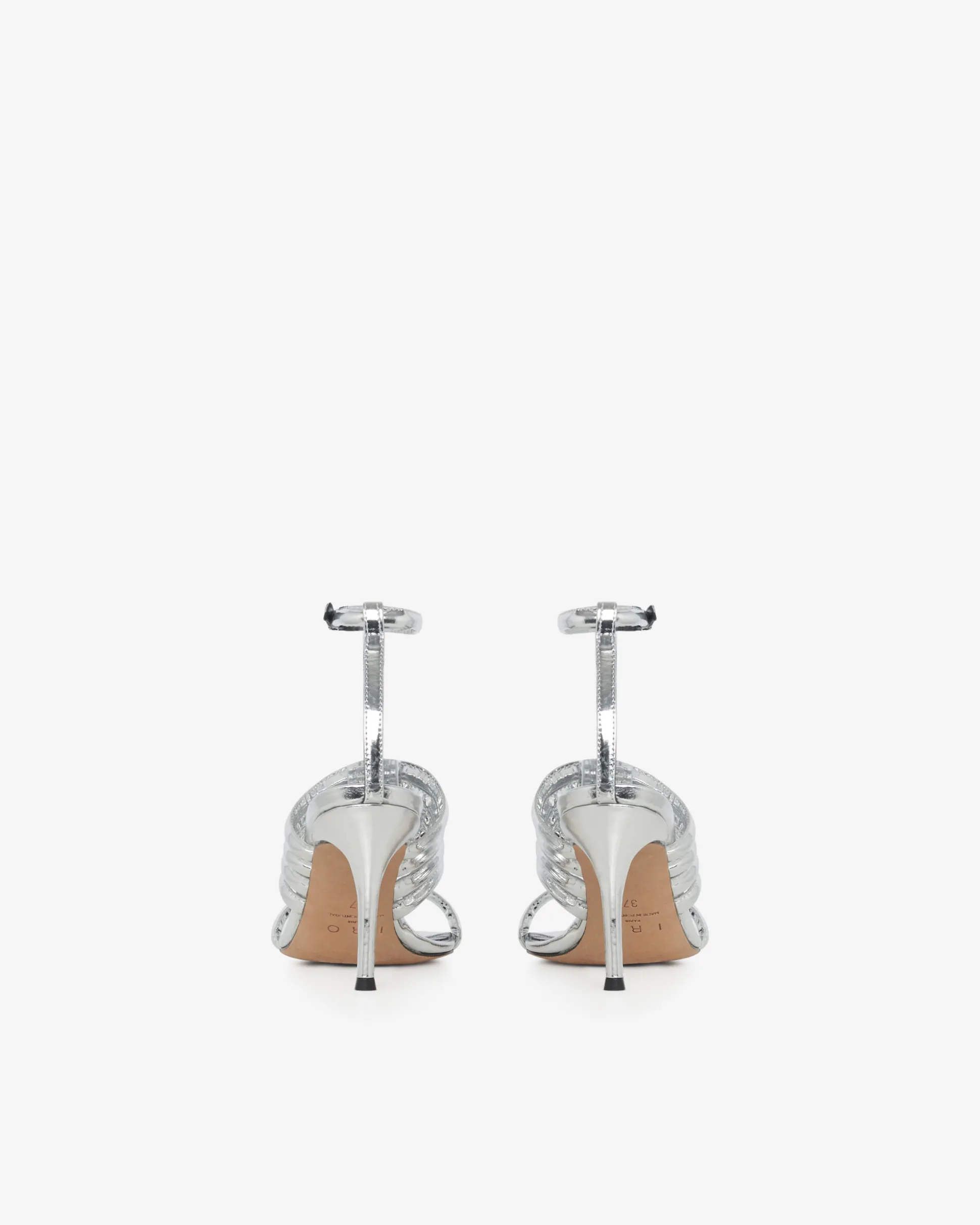 Sandales A Talons En Cuir Calia Mirror