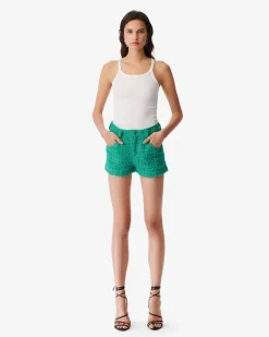 Short Court En Tweed Esta