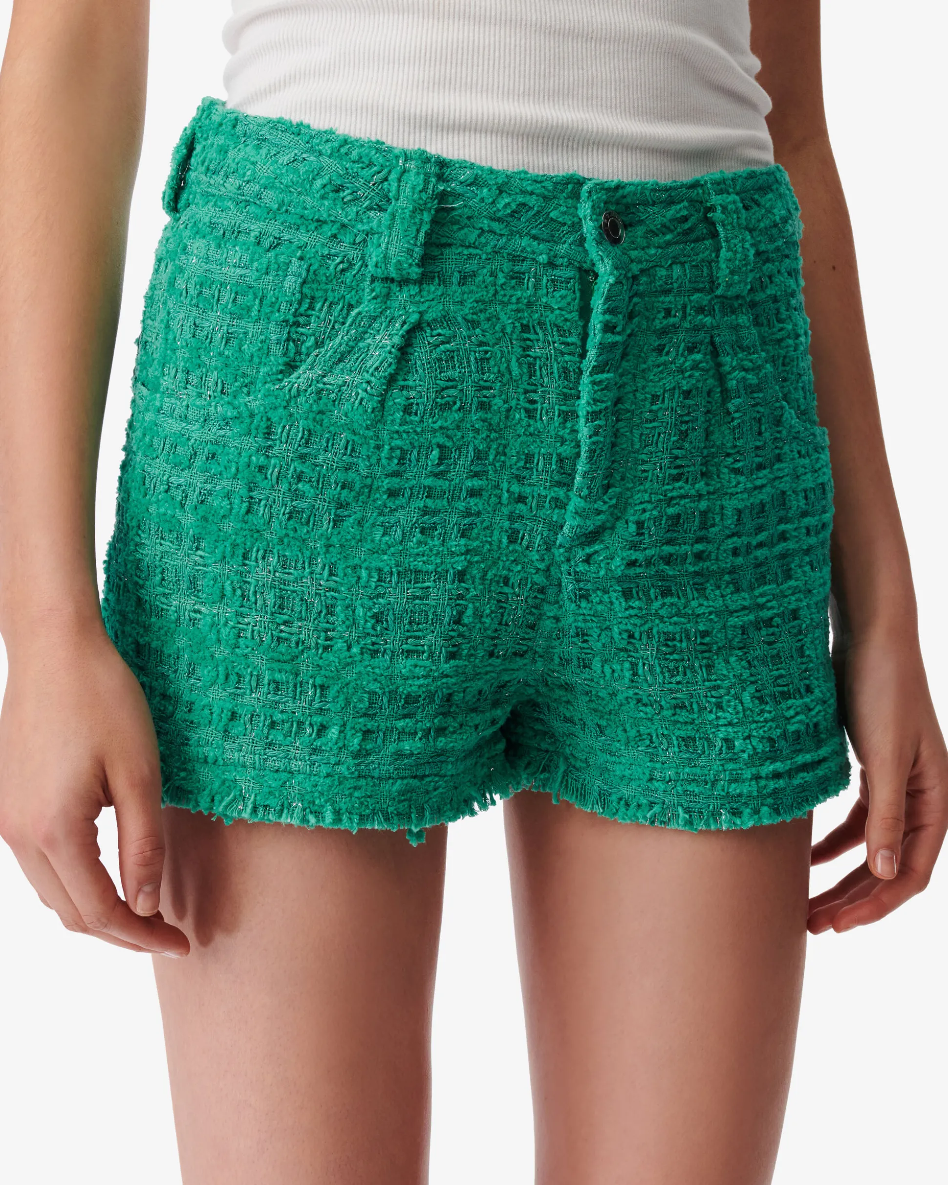 Short Court En Tweed Esta