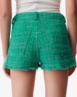 Short Court En Tweed Esta