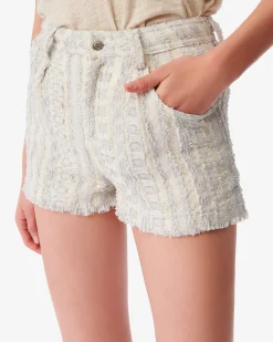 Short Court En Tweed Saphio