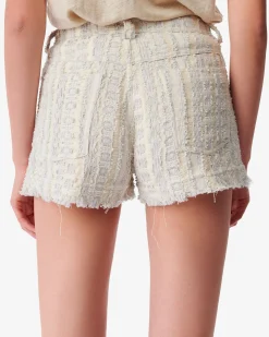 Short Court En Tweed Saphio
