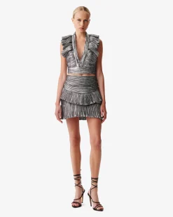 Top A Volants Qadira