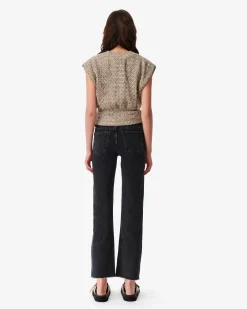 Top En Tweed Col V Glena