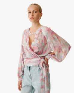 Top Imprime Col V Freddi