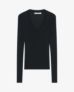 T-Shirt Col V Amatillo