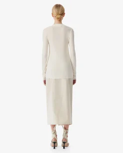 T-Shirt Col V Amatillo