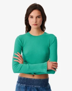 T-Shirt Cotele Col Rond Ersilia