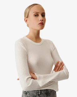 T-Shirt Cotele Col Rond Ersilia