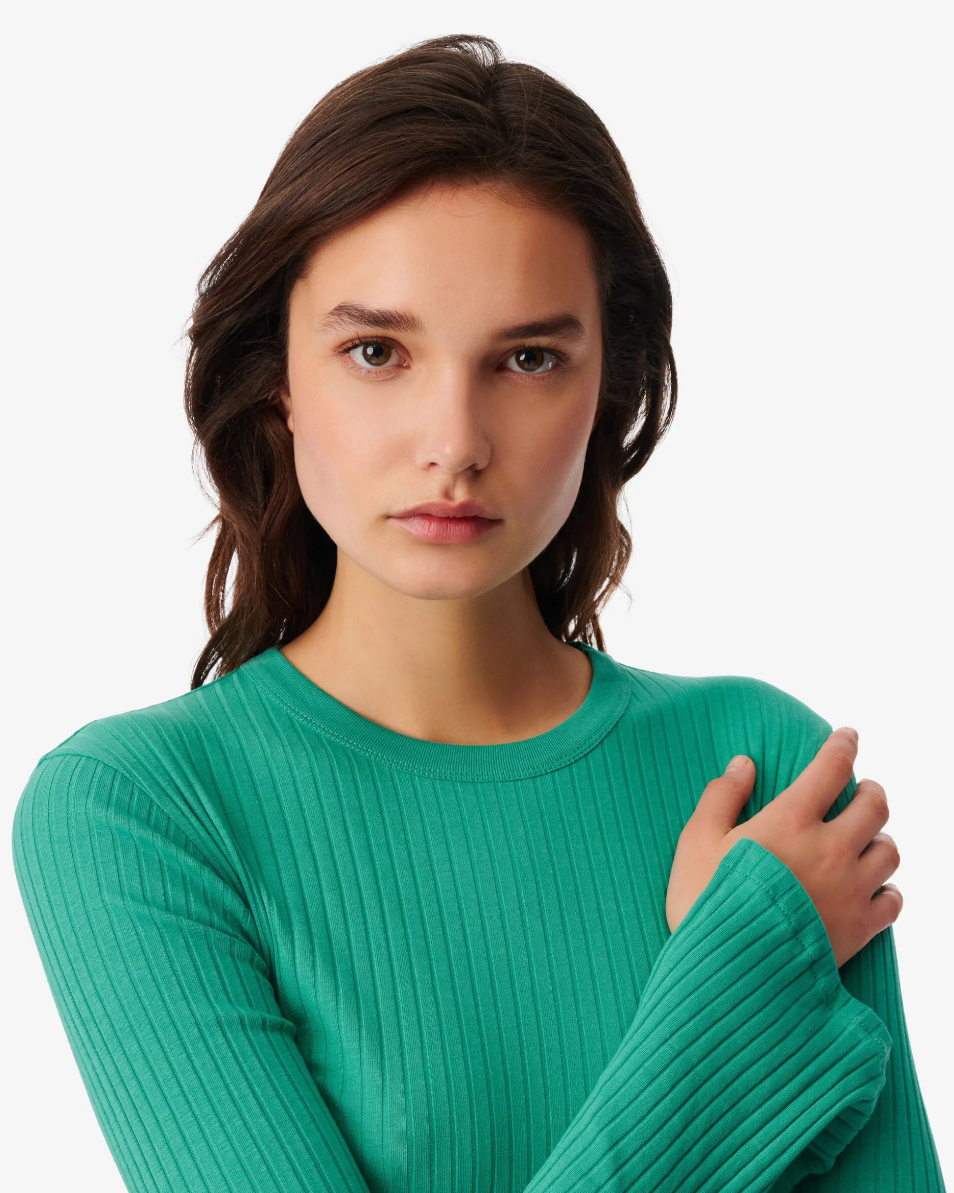 T-Shirt Cotele Col Rond Ersilia